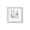 Picture of Plants make me a happy _GroupedProduct_Square_Framed_Matted_