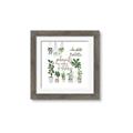 Picture of Plants make me a happy _GroupedProduct_Square_Framed_Matted_