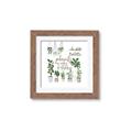 Picture of Plants make me a happy _GroupedProduct_Square_Framed_Matted_