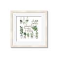 Picture of Plants make me a happy _GroupedProduct_Square_Framed_Matted_
