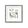 Picture of Plants make me a happy _GroupedProduct_Square_Framed_Matted_