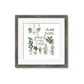 Picture of Plants make me a happy _GroupedProduct_Square_Framed_Matted_