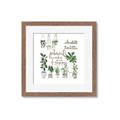 Picture of Plants make me a happy _GroupedProduct_Square_Framed_Matted_