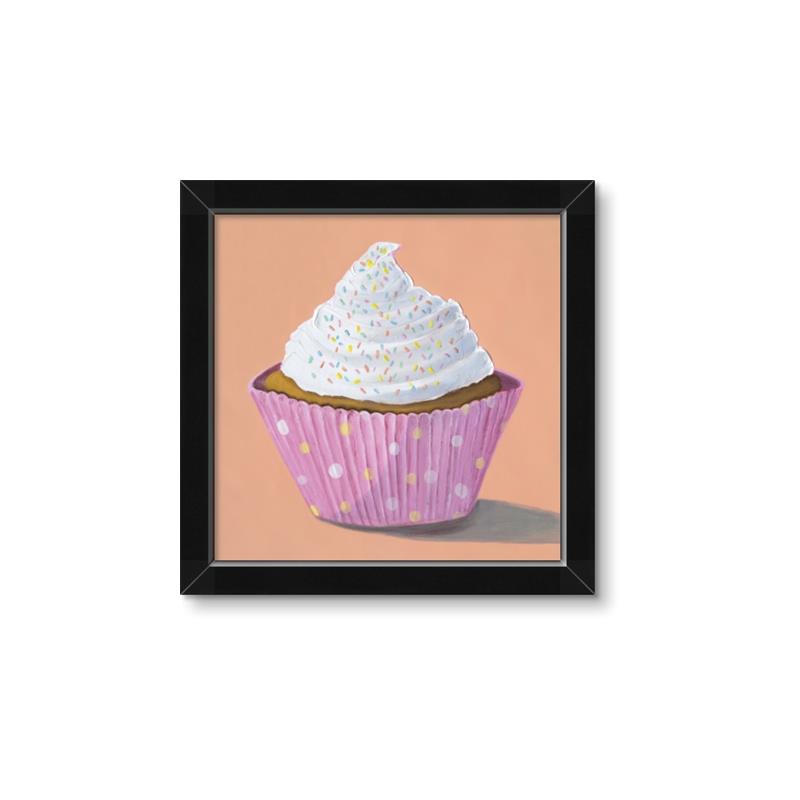 Picture of Vanilla Cupcake _GroupedProduct_Square_Framed_Matted_