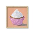 Picture of Vanilla Cupcake _GroupedProduct_Square_Framed_Matted_