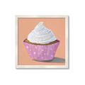 Picture of Vanilla Cupcake _GroupedProduct_Square_Framed_Matted_