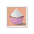 Picture of Vanilla Cupcake _GroupedProduct_Square_Framed_Matted_