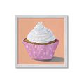 Picture of Vanilla Cupcake _GroupedProduct_Square_Framed_Matted_