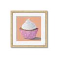 Picture of Vanilla Cupcake _GroupedProduct_Square_Framed_Matted_