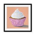 Picture of Vanilla Cupcake _GroupedProduct_Square_Framed_Matted_