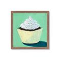 Picture of Chocolate Cupcake _GroupedProduct_Square_Framed_Matted_