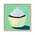 Picture of Chocolate Cupcake _GroupedProduct_Square_Framed_Matted_
