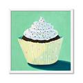 Picture of Chocolate Cupcake _GroupedProduct_Square_Framed_Matted_