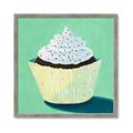 Picture of Chocolate Cupcake _GroupedProduct_Square_Framed_Matted_