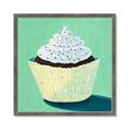 Picture of Chocolate Cupcake _GroupedProduct_Square_Framed_Matted_