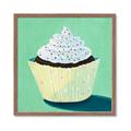 Picture of Chocolate Cupcake _GroupedProduct_Square_Framed_Matted_