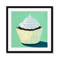 Picture of Chocolate Cupcake _GroupedProduct_Square_Framed_Matted_