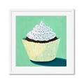 Picture of Chocolate Cupcake _GroupedProduct_Square_Framed_Matted_