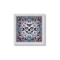 Picture of Butterfly Skull _GroupedProduct_Square_Framed_Matted_