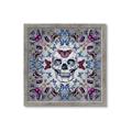 Picture of Butterfly Skull _GroupedProduct_Square_Framed_Matted_