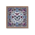 Picture of Butterfly Skull _GroupedProduct_Square_Framed_Matted_