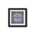 Picture of Butterfly Skull _GroupedProduct_Square_Framed_Matted_