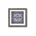 Picture of Butterfly Skull _GroupedProduct_Square_Framed_Matted_