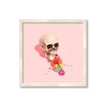 Picture of Happy Skull _GroupedProduct_Square_Photography _GroupedProduct_Square_Framed_Matted_