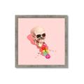 Picture of Happy Skull _GroupedProduct_Square_Photography _GroupedProduct_Square_Framed_Matted_