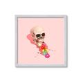 Picture of Happy Skull _GroupedProduct_Square_Photography _GroupedProduct_Square_Framed_Matted_