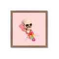 Picture of Happy Skull _GroupedProduct_Square_Photography _GroupedProduct_Square_Framed_Matted_
