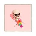 Picture of Happy Skull _GroupedProduct_Square_Photography _GroupedProduct_Square_Framed_Matted_