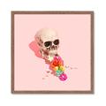 Picture of Happy Skull _GroupedProduct_Square_Photography _GroupedProduct_Square_Framed_Matted_