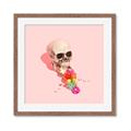 Picture of Happy Skull _GroupedProduct_Square_Photography _GroupedProduct_Square_Framed_Matted_