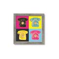 Picture of Rotary Phones _GroupedProduct_Square_Framed_Matted_