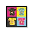 Picture of Rotary Phones _GroupedProduct_Square_Framed_Matted_