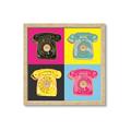Picture of Rotary Phones _GroupedProduct_Square_Framed_Matted_