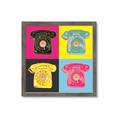 Picture of Rotary Phones _GroupedProduct_Square_Framed_Matted_