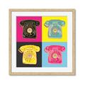 Picture of Rotary Phones _GroupedProduct_Square_Framed_Matted_