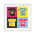 Picture of Rotary Phones _GroupedProduct_Square_Framed_Matted_