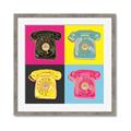 Picture of Rotary Phones _GroupedProduct_Square_Framed_Matted_