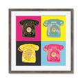 Picture of Rotary Phones _GroupedProduct_Square_Framed_Matted_
