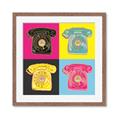 Picture of Rotary Phones _GroupedProduct_Square_Framed_Matted_