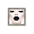 Picture of Black Lipstick _GroupedProduct_Square_Photography _GroupedProduct_Square_Framed_Matted_