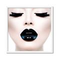 Picture of Black Lipstick _GroupedProduct_Square_Photography _GroupedProduct_Square_Framed_Matted_