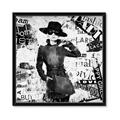 Picture of Newspaper Fashion _GroupedProduct_Square_Framed_Matted_