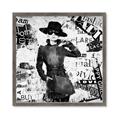 Picture of Newspaper Fashion _GroupedProduct_Square_Framed_Matted_