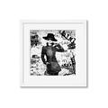 Picture of Newspaper Fashion _GroupedProduct_Square_Framed_Matted_