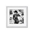Picture of Newspaper Fashion _GroupedProduct_Square_Framed_Matted_