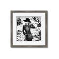 Picture of Newspaper Fashion _GroupedProduct_Square_Framed_Matted_